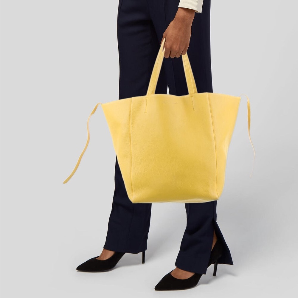 Celine Leather Cabas Phantom Bag